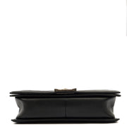 Picture of Chanel Shoulder Bag Boy - New Medium in Black, Calfskin Leather