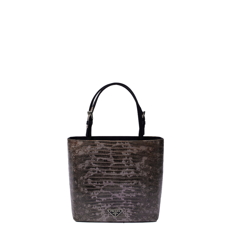 Picture of Prada Mini Bag Tote in Neutral, Leather