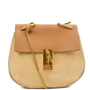Picture of Chloe Cross Body Drew - Mini in Neutral, Suede