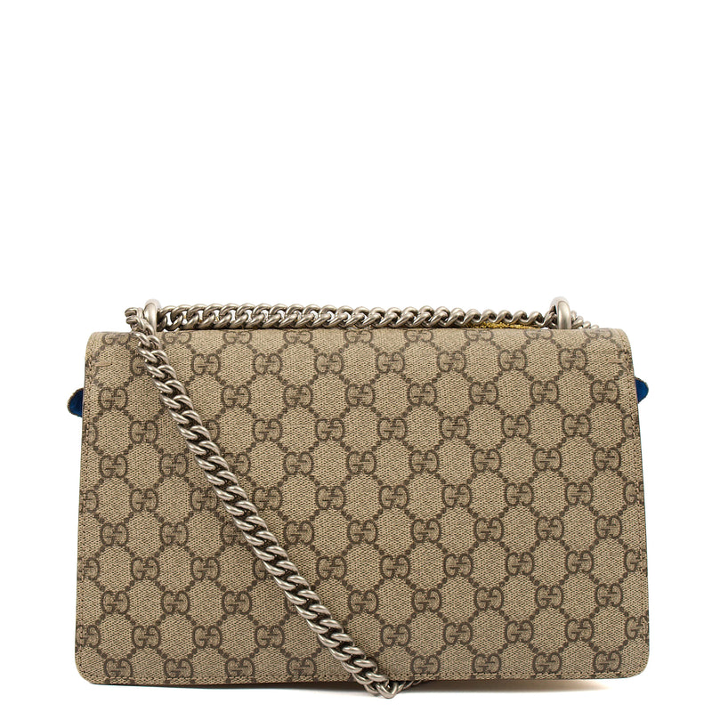 Picture of Gucci Shoulder Bag Dionysus - Small in invalid, GG Supreme Canvas