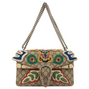 Picture of Gucci Shoulder Bag Dionysus - Small in invalid, GG Supreme Canvas