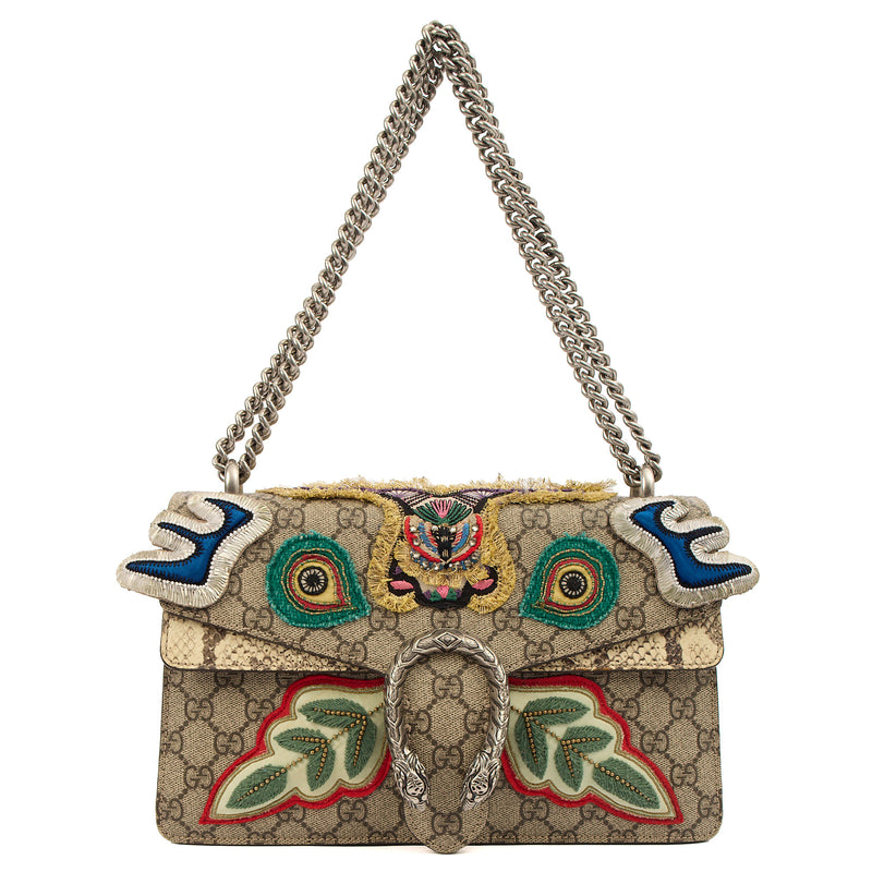 Picture of Gucci Shoulder Bag Dionysus - Small in invalid, GG Supreme Canvas