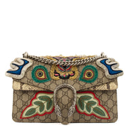 Picture of Gucci Shoulder Bag Dionysus - Small in invalid, GG Supreme Canvas