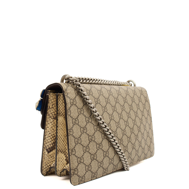 Picture of Gucci Shoulder Bag Dionysus - Small in invalid, GG Supreme Canvas