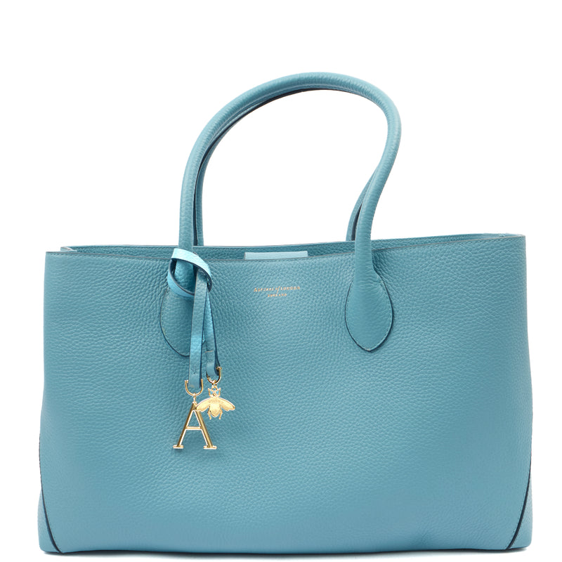 Picture of Aspinal of London Tote London Tote- Large in Pebble, Leather