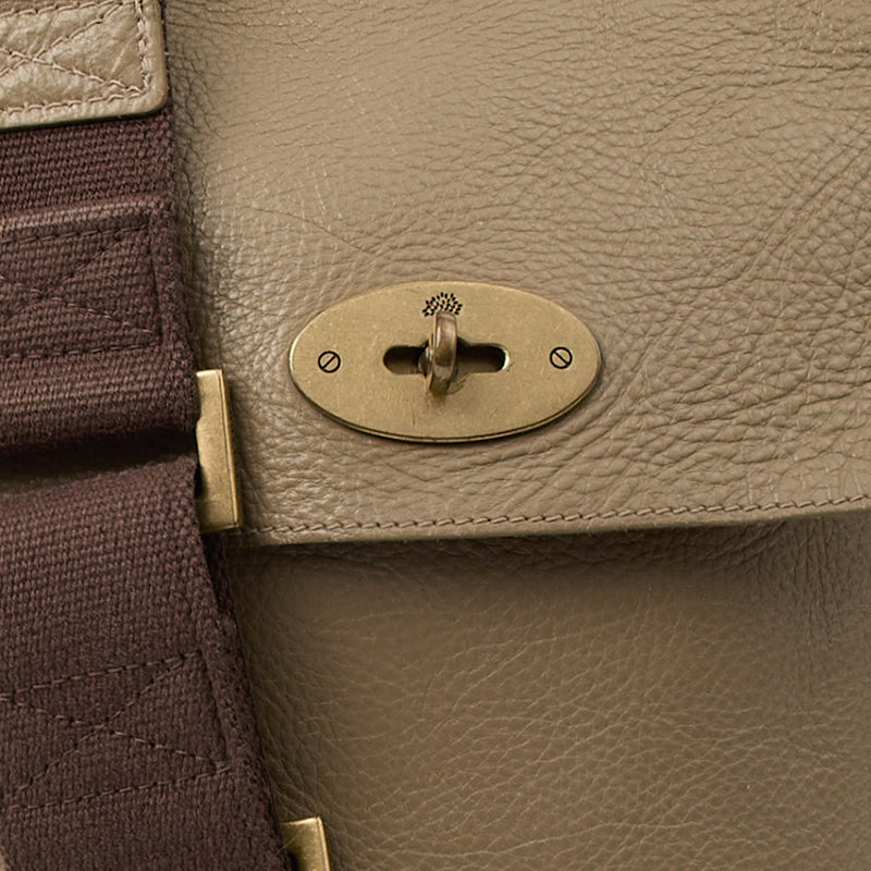 Picture of Mulberry Cross Body Antony in Dark Olive, Calfskin Leather