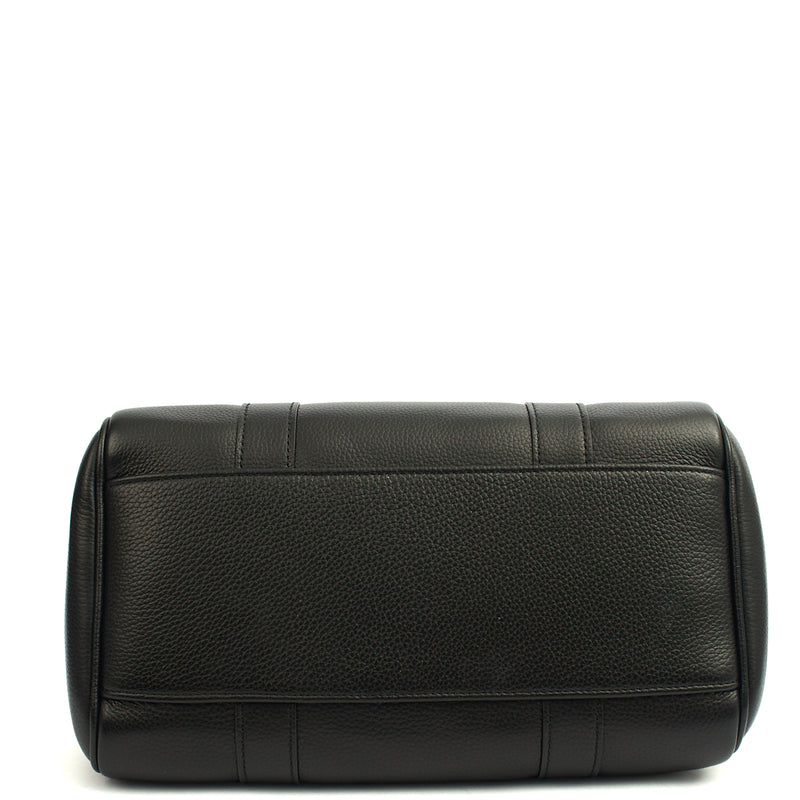 Picture of Mulberry Tote Bayswater with Strap- Small in Black, Calfskin Leather