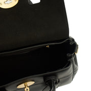Picture of Mulberry Tote Bayswater with Strap- Small in Black, Calfskin Leather