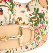 Picture of Gucci Shoulder Bag Hassler Horsebit Hobo in Neutral, Fabric