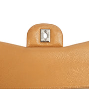 Picture of Chanel Cross Body Classic Double Flap - Large in Metallic, Caviar Leather