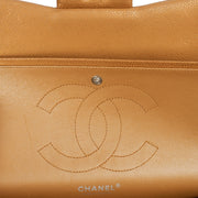 Picture of Chanel Cross Body Classic Double Flap - Large in Metallic, Caviar Leather
