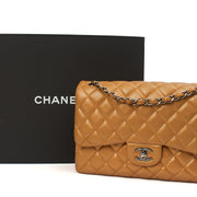 Picture of Chanel Cross Body Classic Double Flap - Large in Metallic, Caviar Leather