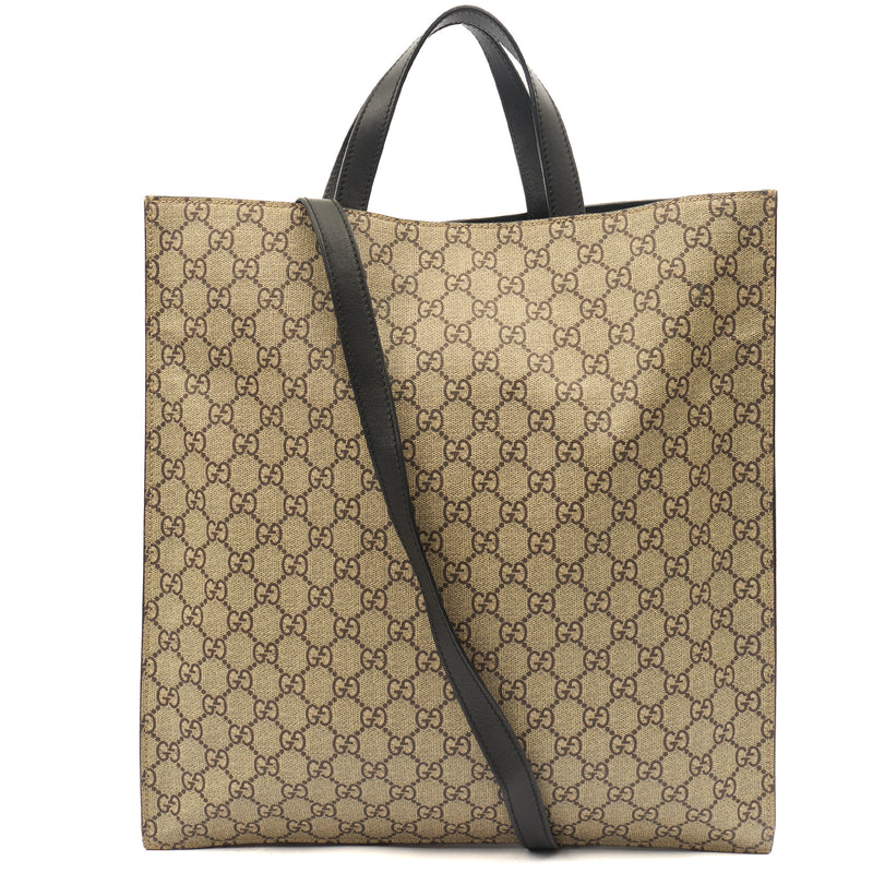 Picture of Gucci Tote Tote in GG Supreme, Leather