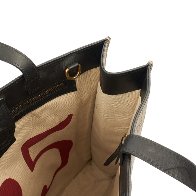 Picture of Gucci Tote Tote in GG Supreme, Leather