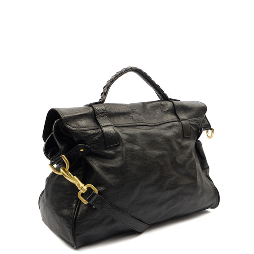 Picture of Mulberry Satchel Oversized Alexa in Black, Leather