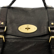 Picture of Mulberry Satchel Oversized Alexa in Black, Leather