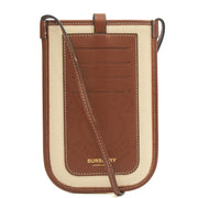 Picture of Burberry Cross Body 55s Phone Case in White, Fabric