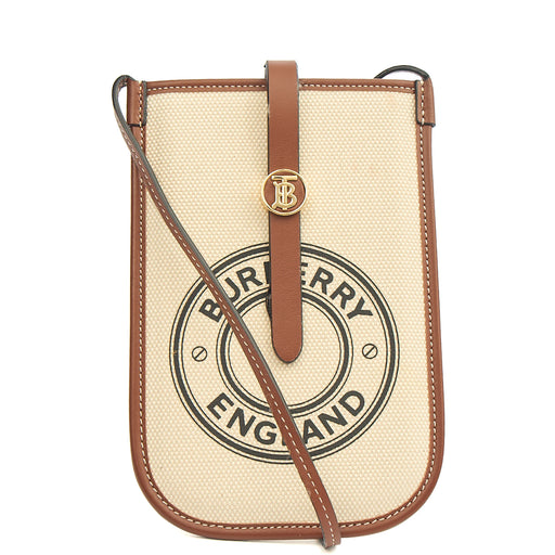 Picture of Burberry Cross Body 55s Phone Case in White, Fabric