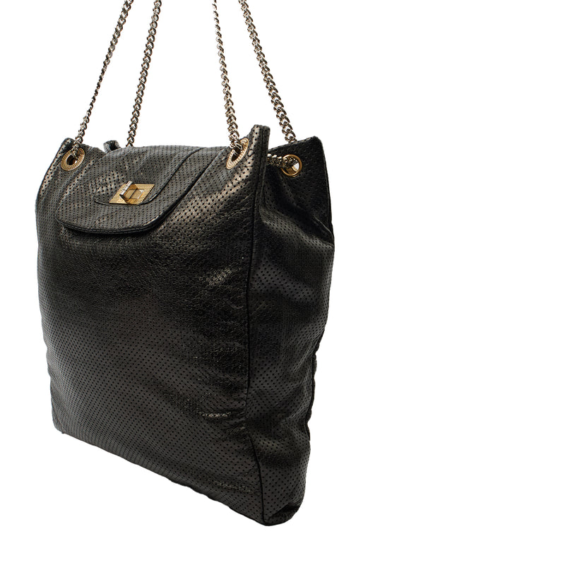 Picture of Chanel Shoulder Bag Drill Tote - Large in Black, Leather