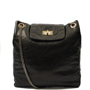 Picture of Chanel Shoulder Bag Drill Tote - Large in Black, Leather