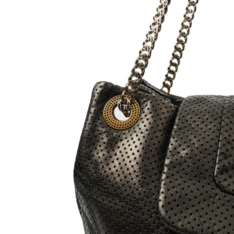Picture of Chanel Shoulder Bag Drill Tote - Large in Black, Leather