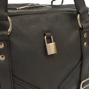 Picture of Saint Laurent Tote Tote in Dark Green, Calfskin Leather