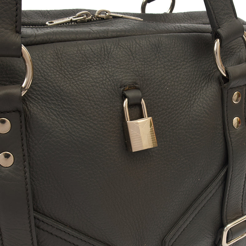 Picture of Saint Laurent Tote Tote in Dark Green, Calfskin Leather