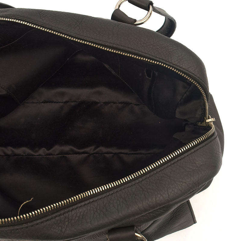 Picture of Saint Laurent Tote Tote in Dark Green, Calfskin Leather