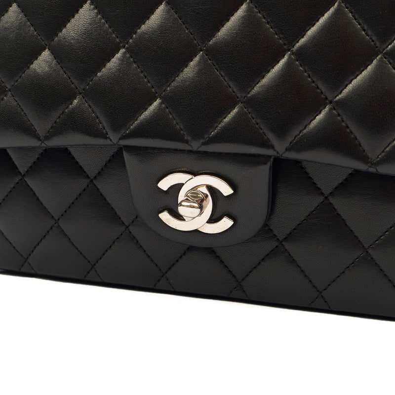 Picture of Chanel Shoulder Bag Classic Double Flap - Medium in Black, Lambskin Leather