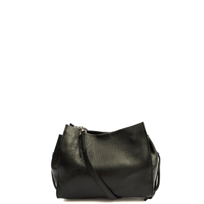 Picture of Mulberry Tote Iris - Small in Black, Calfskin Leather