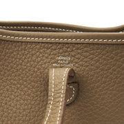 Picture of Hermes Cross Body Evelyne 16 in Etoupe, Clemence Leather