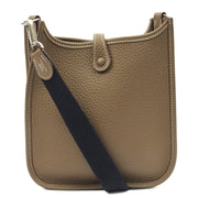 Picture of Hermes Cross Body Evelyne 16 in Etoupe, Clemence Leather
