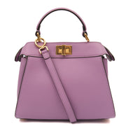 Picture of Fendi Cross Body Peekaboo Iseeu - Small in Purple, Leather