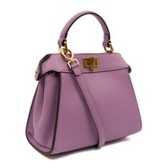 Picture of Fendi Cross Body Peekaboo Iseeu - Small in Purple, Leather