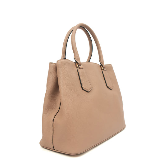 Picture of Prada Tote Double Tote - Medium in Powder Pink, Calfskin