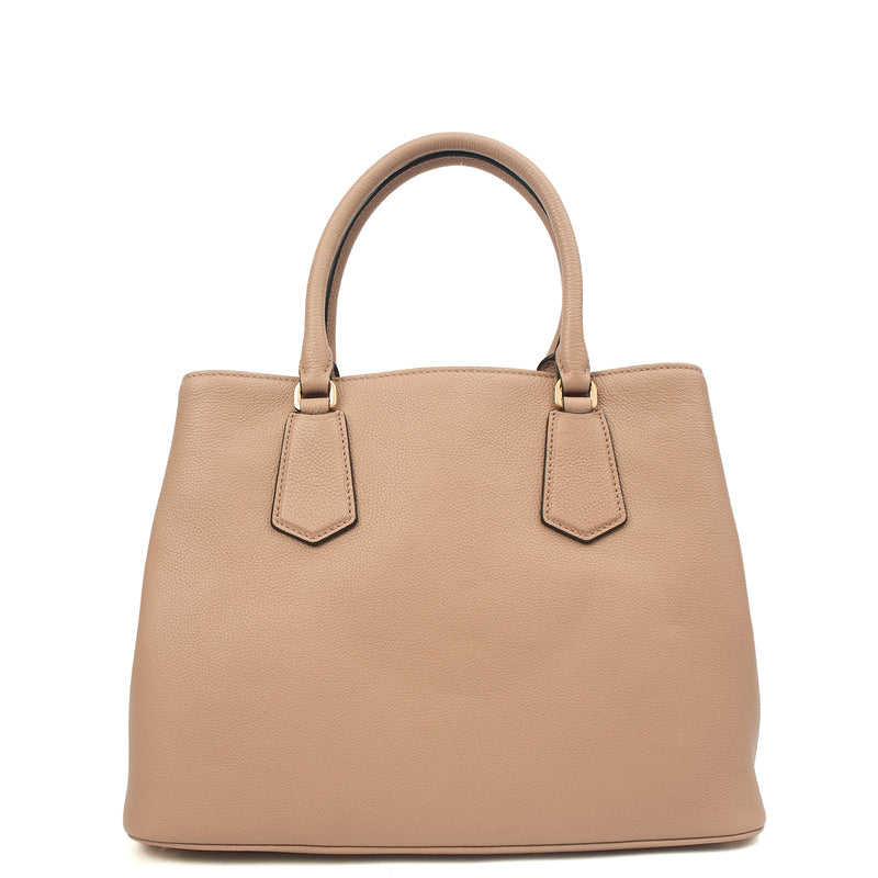Picture of Prada Tote Double Tote - Medium in Powder Pink, Calfskin