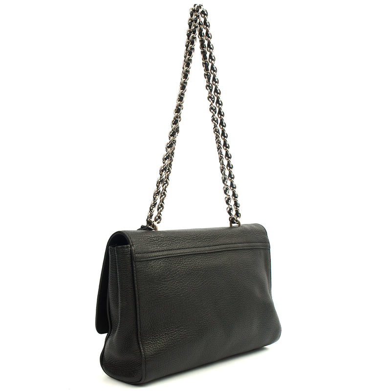 Picture of Mulberry Cross Body Lily - Large in Black, Leather