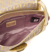 Picture of Fendi Shoulder Bag Zucchino Compilation Bag in Metallic, Fabric