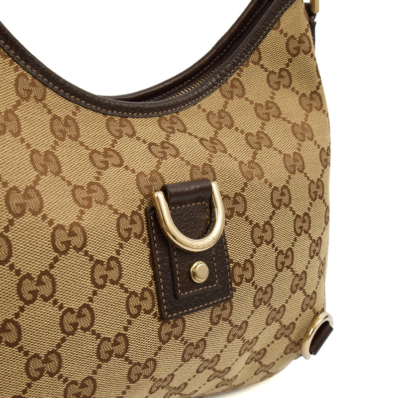 Picture of Gucci Shoulder Bag Abbey D-Ring Shoulder Bag in Brown, Fabric