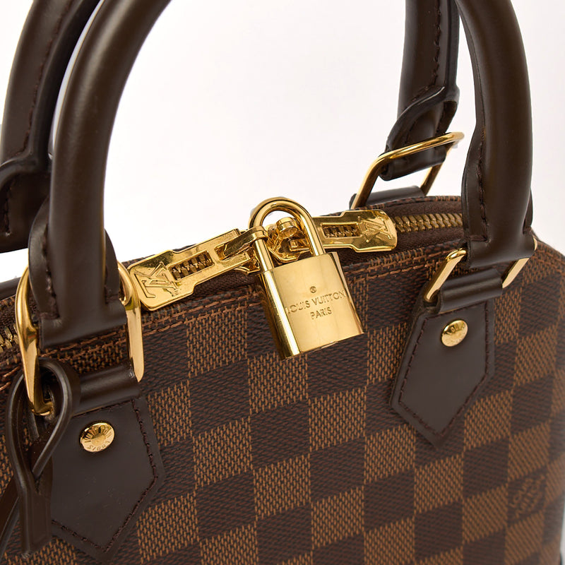 Picture of Louis Vuitton Top Handle Alma BB in Damier Geant, Canvas