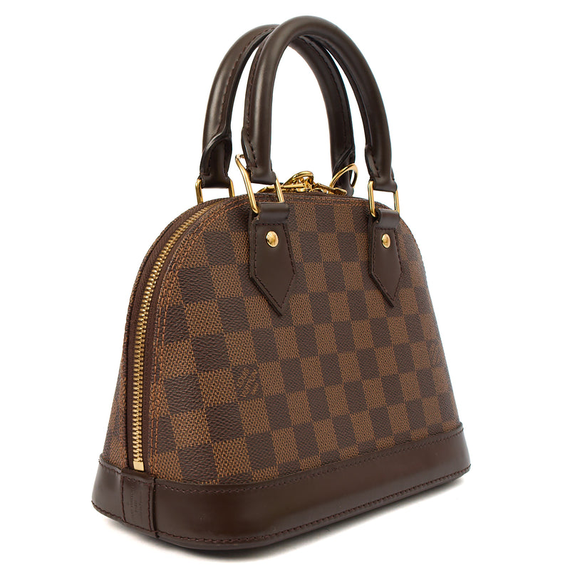 Picture of Louis Vuitton Top Handle Alma BB in Damier Geant, Canvas