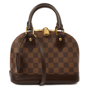 Picture of Louis Vuitton Top Handle Alma BB in Damier Geant, Canvas
