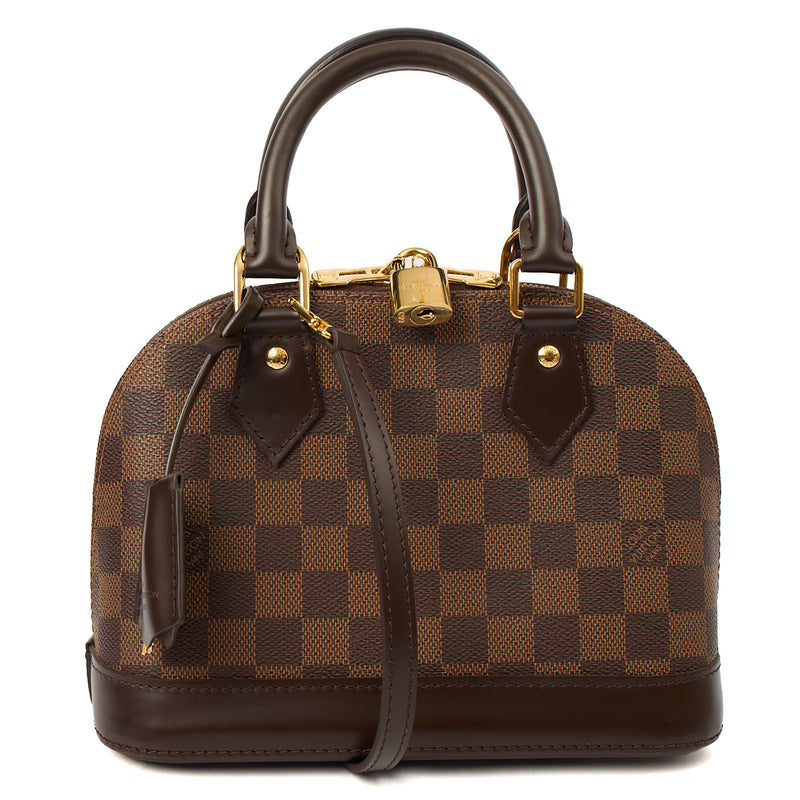 Picture of Louis Vuitton Top Handle Alma BB in Damier Geant, Canvas