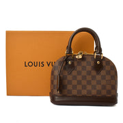 Picture of Louis Vuitton Top Handle Alma BB in Damier Geant, Canvas
