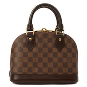 Picture of Louis Vuitton Top Handle Alma BB in Damier Geant, Canvas
