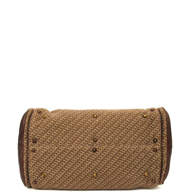Picture of Chloe Tote Paddington in Brown, Canvas