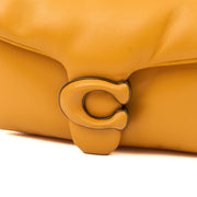 Picture of Coach Cross Body Pillow Tabby in Yellow, Leather