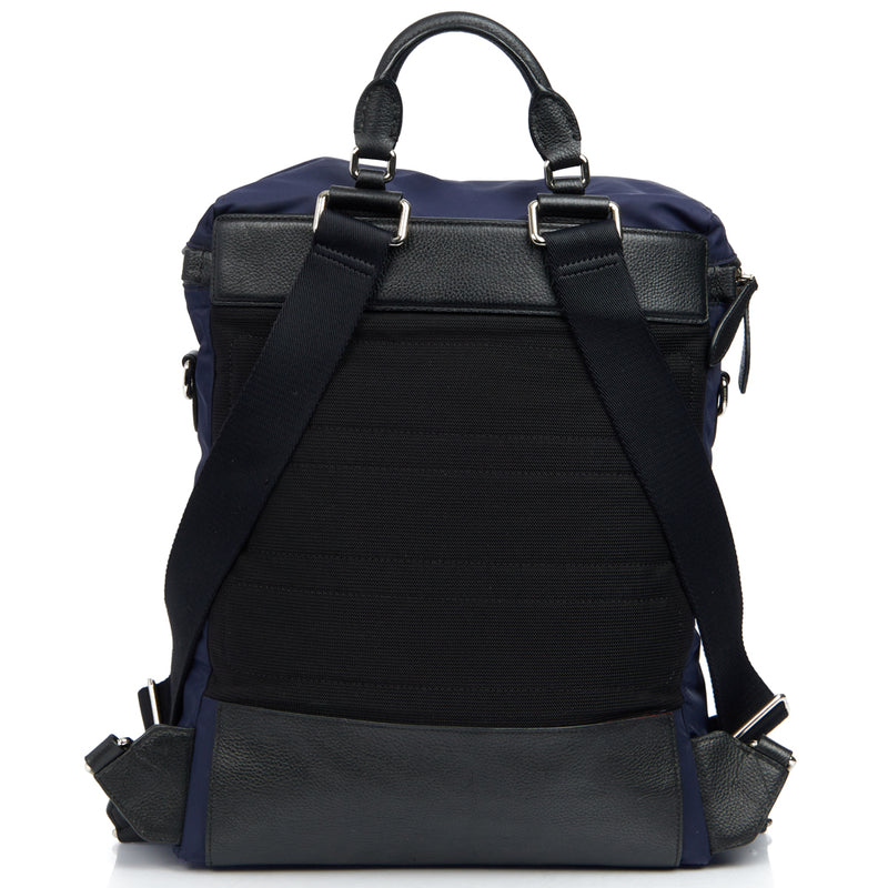 Picture of Burberry Backpack in Blue, Canvas