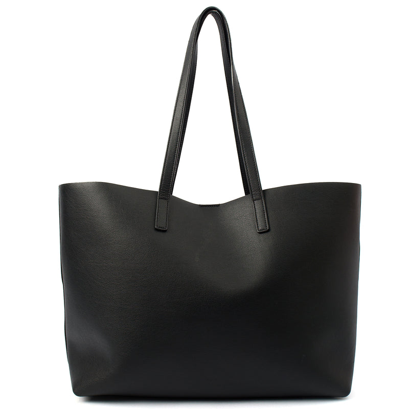 Picture of Saint Laurent Tote Shopping East West in Black, Leather