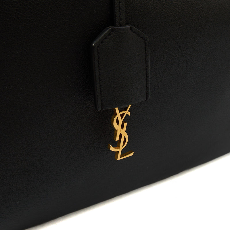 Picture of Saint Laurent Tote Shopping East West in Black, Leather